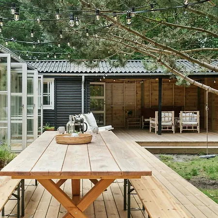 House By Sejero Bay With Sunset *